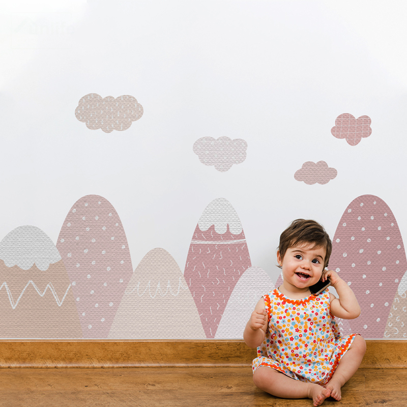 Baby Nursery Pink - الشمال ديكور المنزل الدافئة بالون الهواء