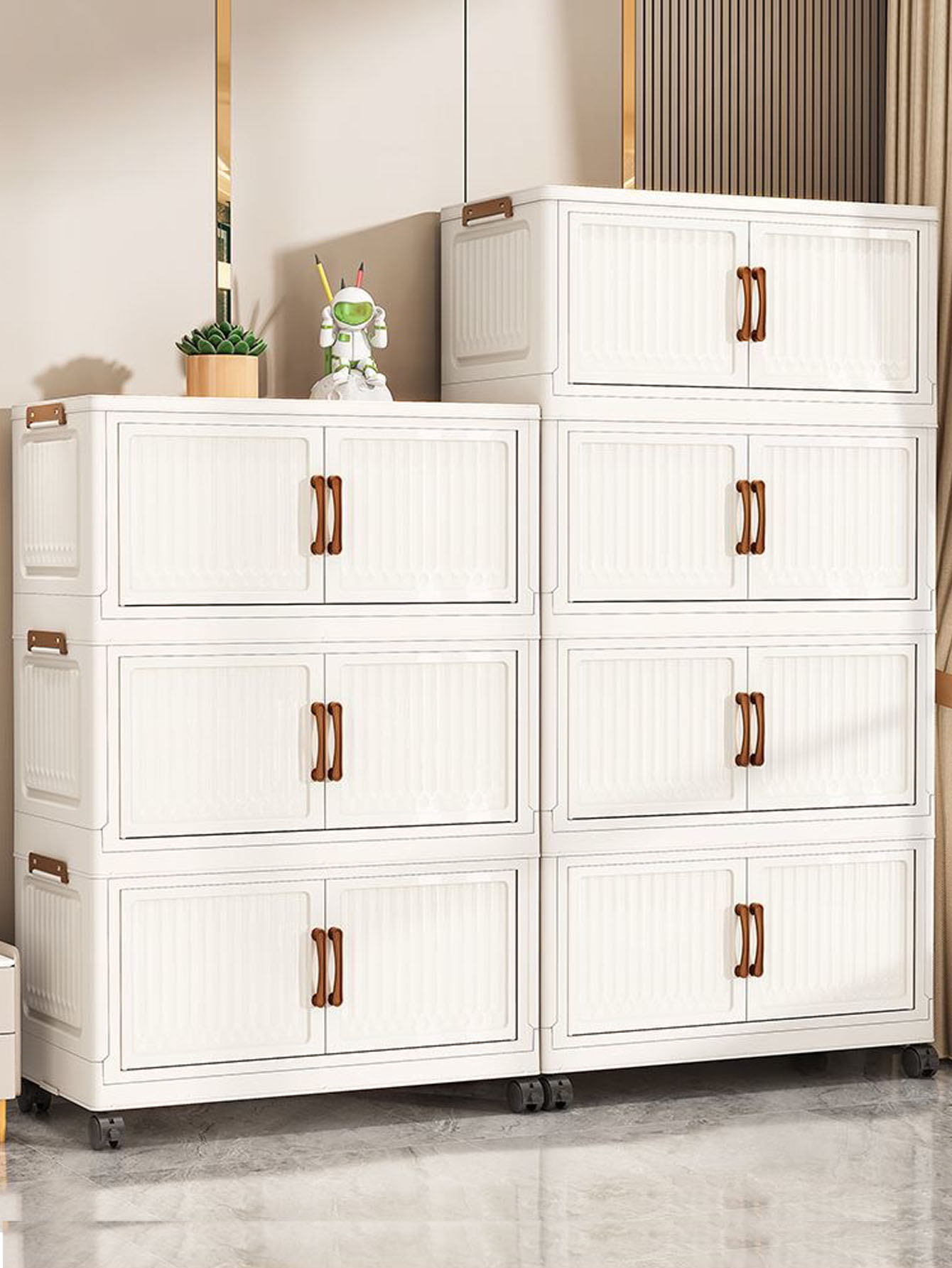 Closet Organizer Baby - خزانة تخزين متعددة الطبقات قابلة للطي