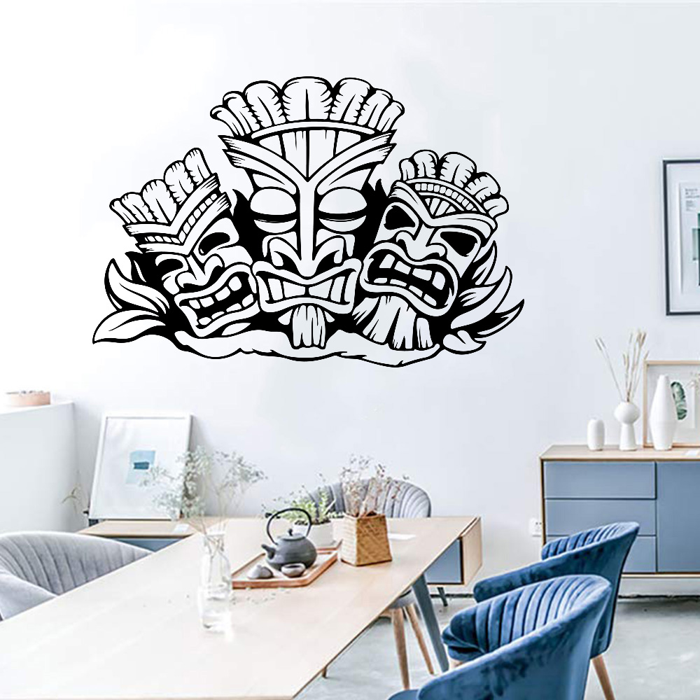 Baby Nursery Wallpaper - هاواي الطوطم الجدار ملصق ألوها هاواي
