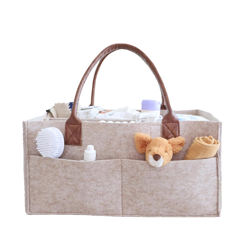 Baby Nursery Shelf - سلة تخزين من اللباد لغرفة الأطفال،