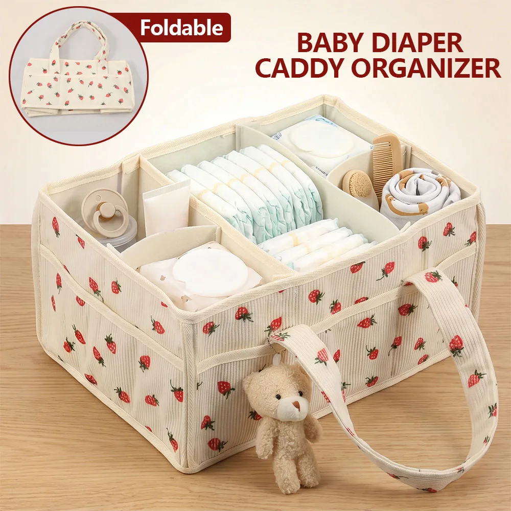 Baby Nursery Shelf - منظم سلة مناديل الأطفال المحمول من