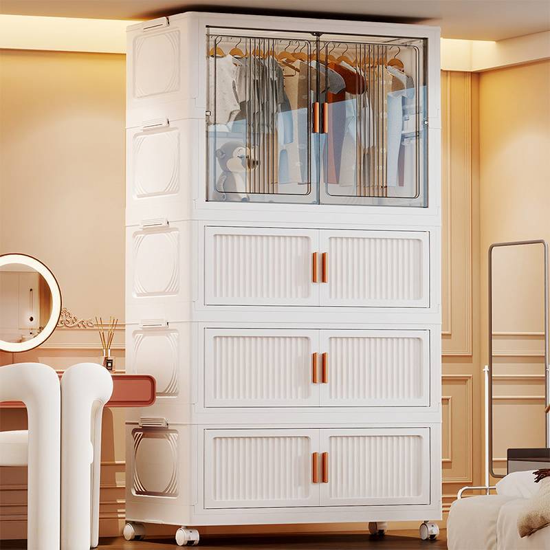 Closet Organizer Baby - خزانة تخزين قابلة للطي لملابس الأطفال،