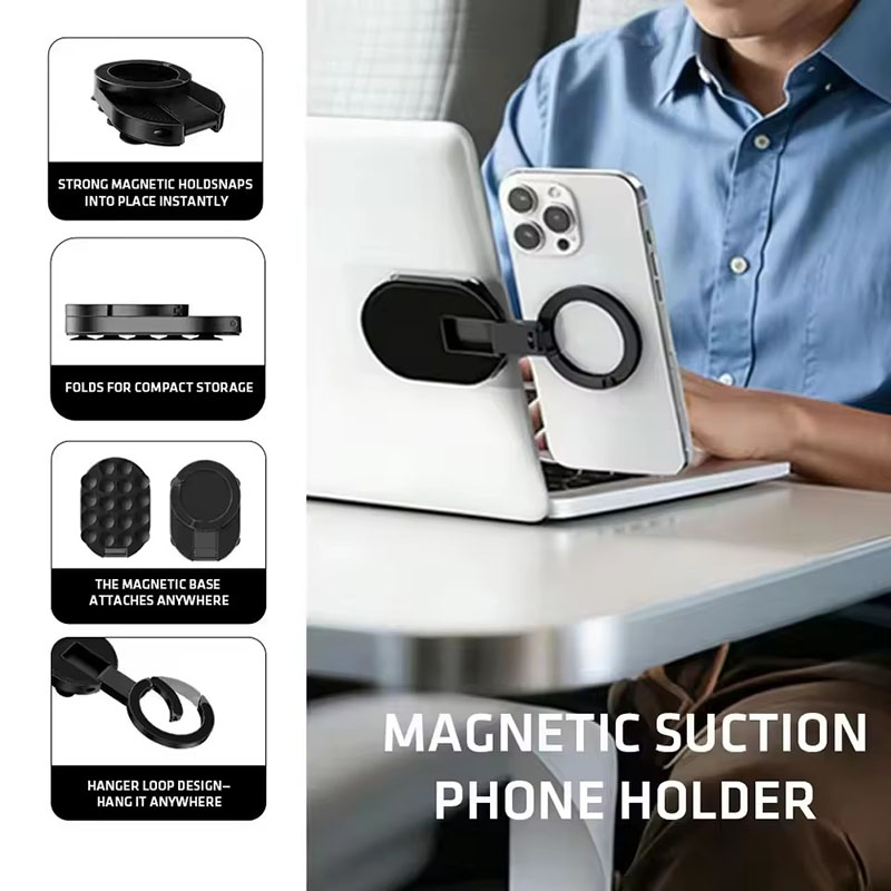 Mobile Hanger Arm - حامل هاتف مغناطيسي قابل للطي 3