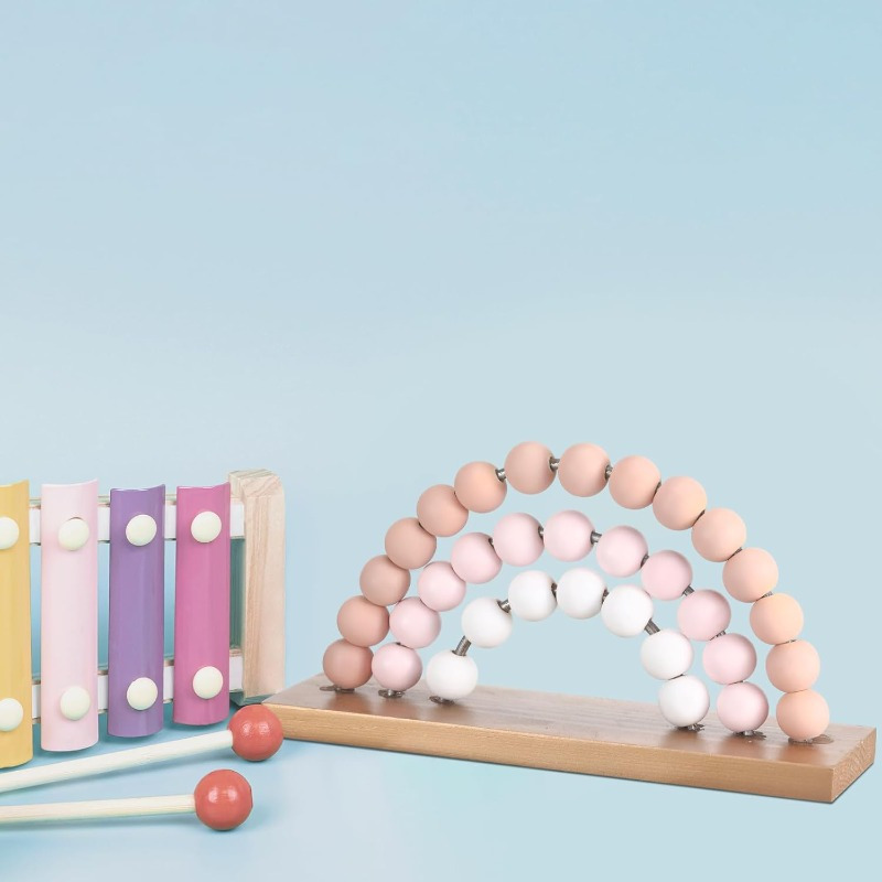 Baby Nursery Pink - قوس قزح فتاة ثلاثية الأبعاد ديكور