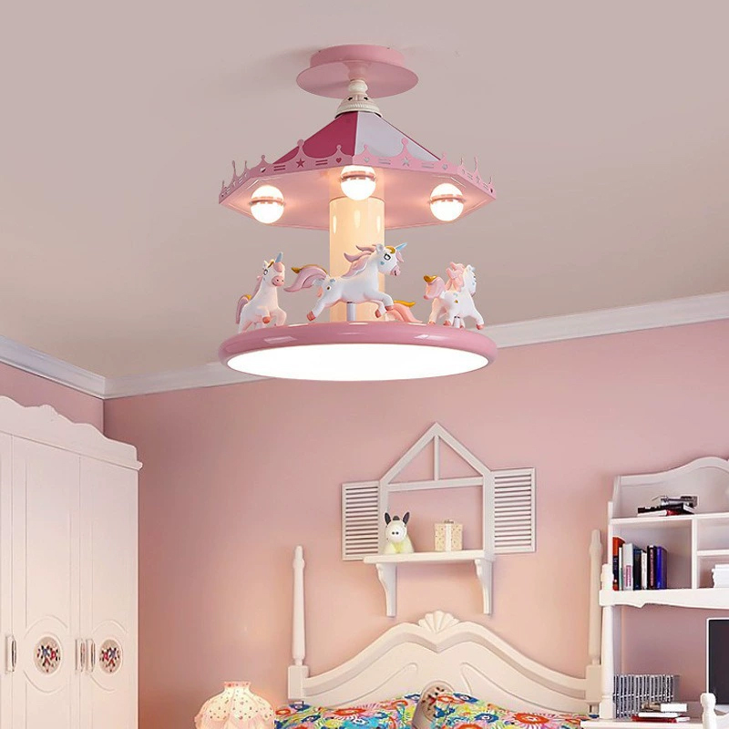 Baby Nursery Pink - إضاءة سقف لغرفة الأميرة وغرفة نوم