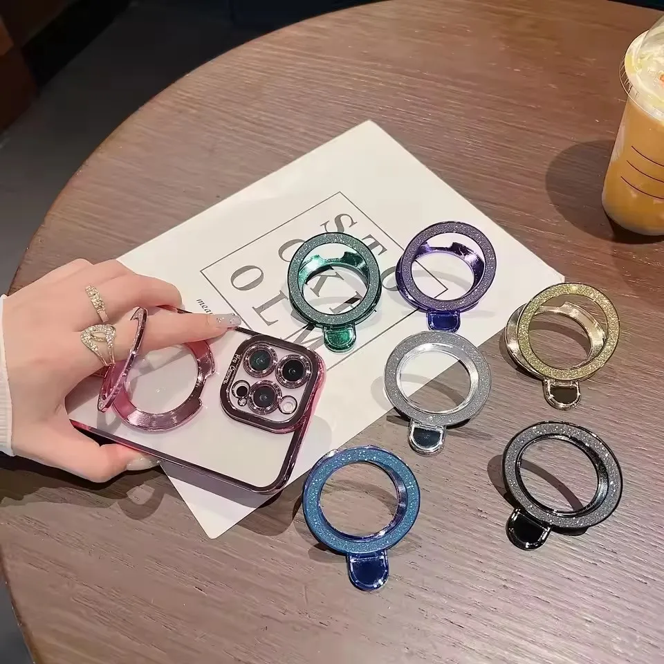 حامل هاتف لامع مرصع بالألماس م - مراجعة Mobile Hanger Arm وسعره