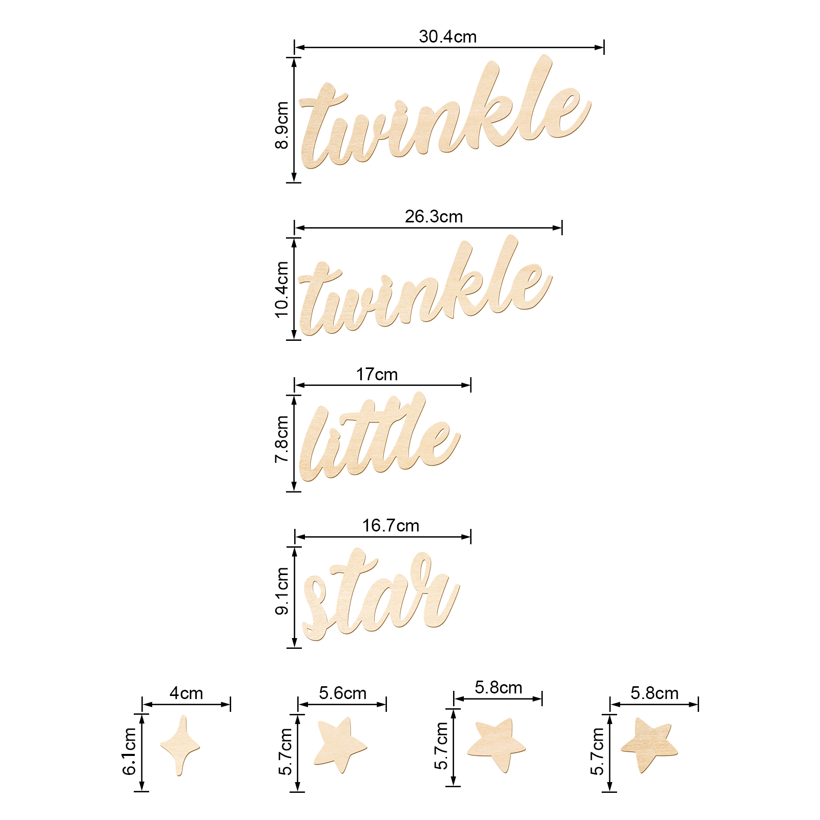 علامة Twinkle Twinkle Little S - مراجعة Baby Nursery Sign وسعره