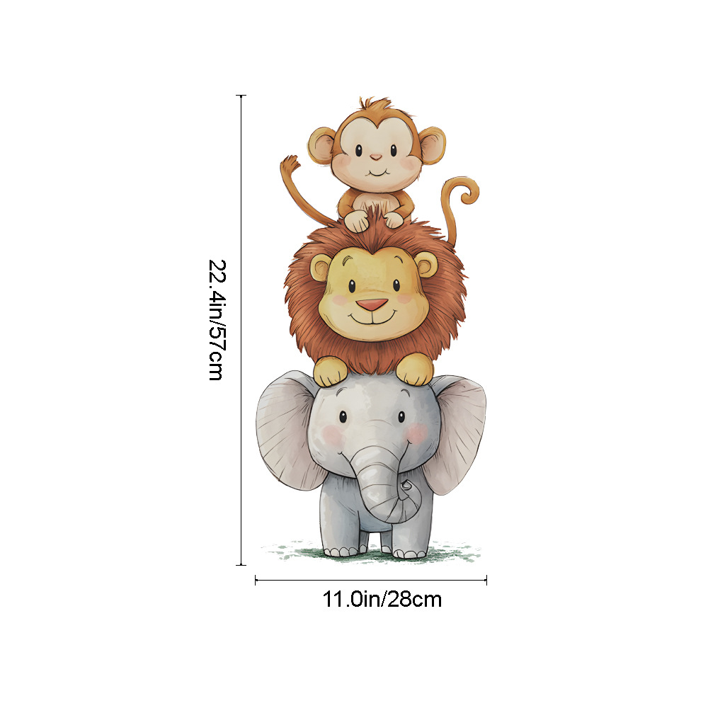 ملصقات جدارية لطيفة على شكل حي - مراجعة Baby Nursery Wallpaper وسعره