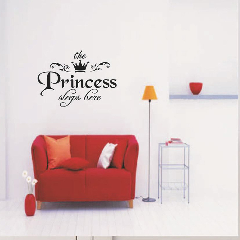 ملصق جداري على شكل الأميرة الت - مراجعة Baby Nursery Wallpaper Girl وسعره
