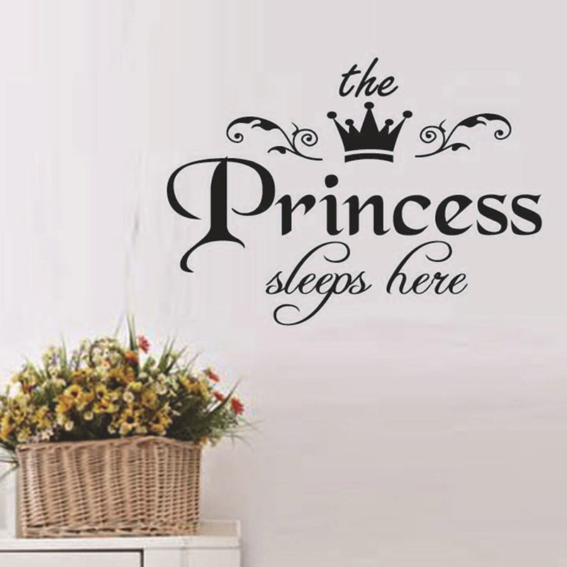 ملصق جداري على شكل الأميرة الت - مراجعة Baby Nursery Wallpaper Girl وسعره