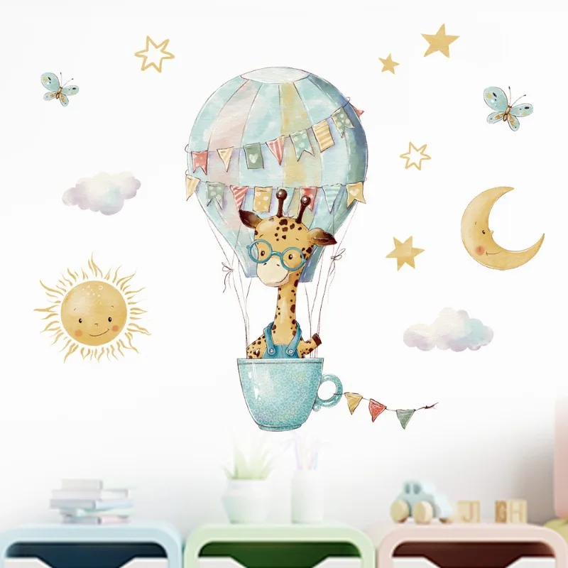 ملصقات جدارية على شكل زرافة كر - مراجعة Baby Nursery Wallpaper Girl وسعره