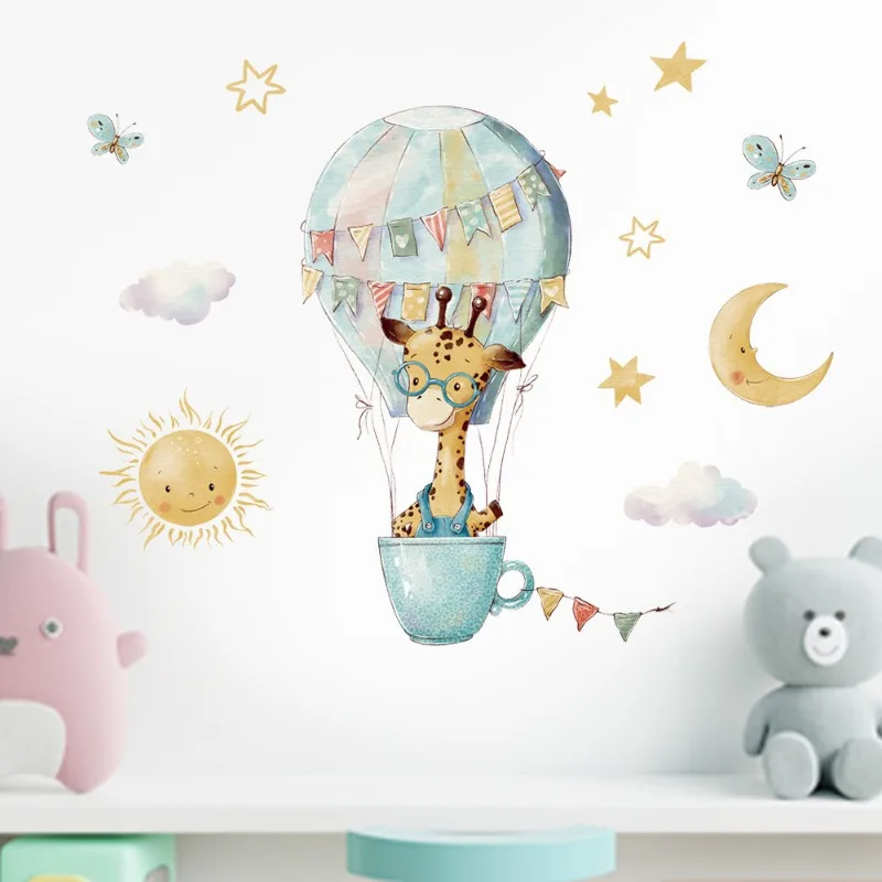 ملصقات جدارية على شكل زرافة كر - مراجعة Baby Nursery Wallpaper Girl وسعره