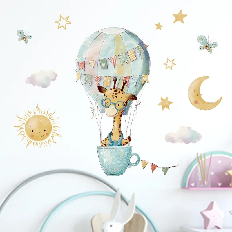 ملصقات جدارية على شكل زرافة كر - مراجعة Baby Nursery Wallpaper Girl وسعره