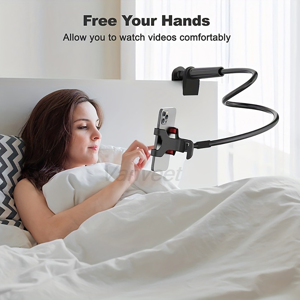 360 °   حامل هاتف محمول مرن قا - مراجعة Mobile Hanger Arm وسعره
