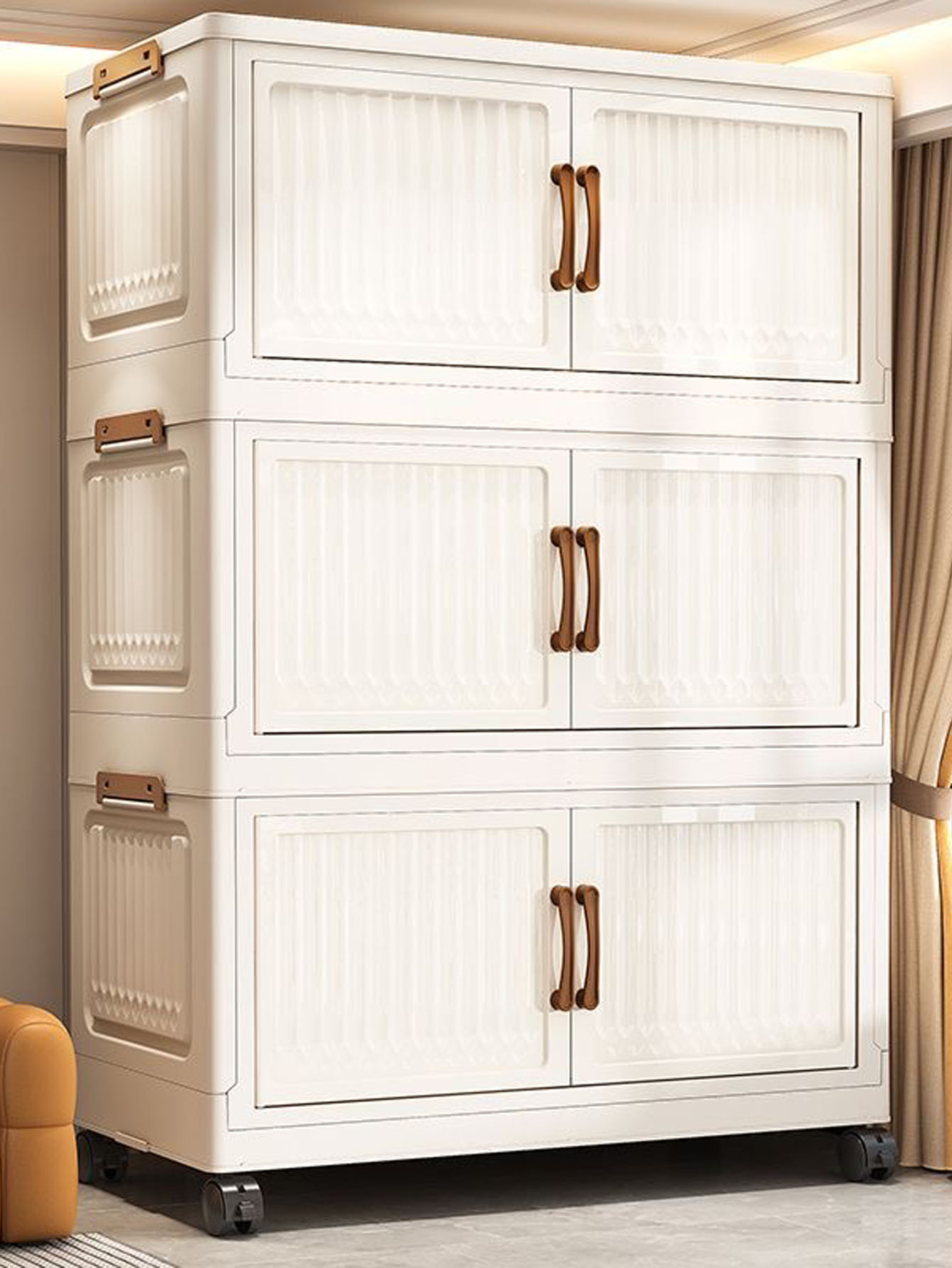 خزانة تخزين متعددة الطبقات قاب - مراجعة Closet Organizer Baby وسعره