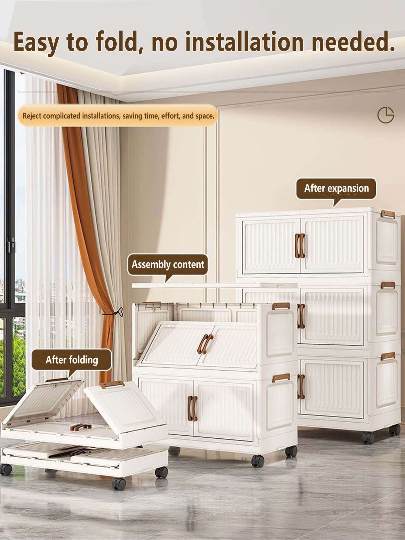 خزانة تخزين متعددة الطبقات قاب - مراجعة Closet Organizer Baby وسعره