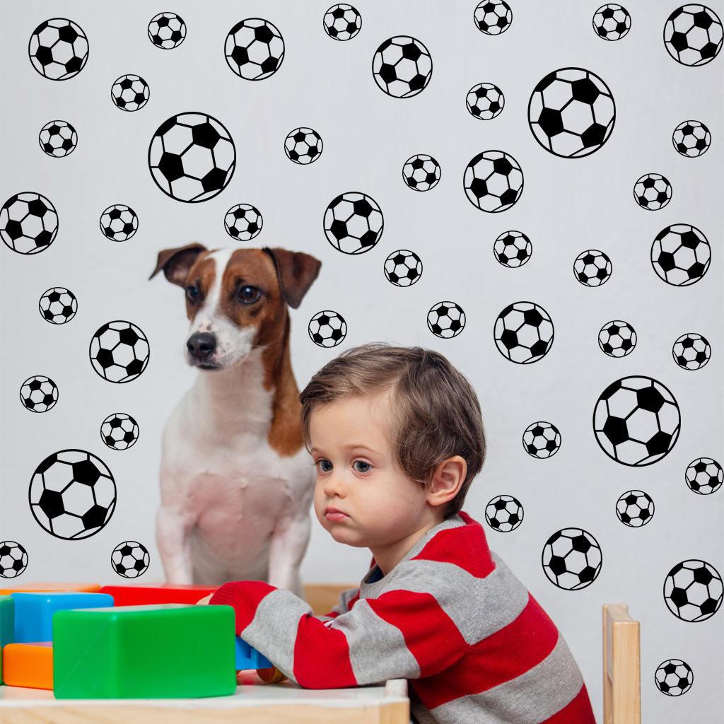 43 قطعة من ملصقات الحائط لكرة  - مراجعة Baby Nursery Wallpaper وسعره