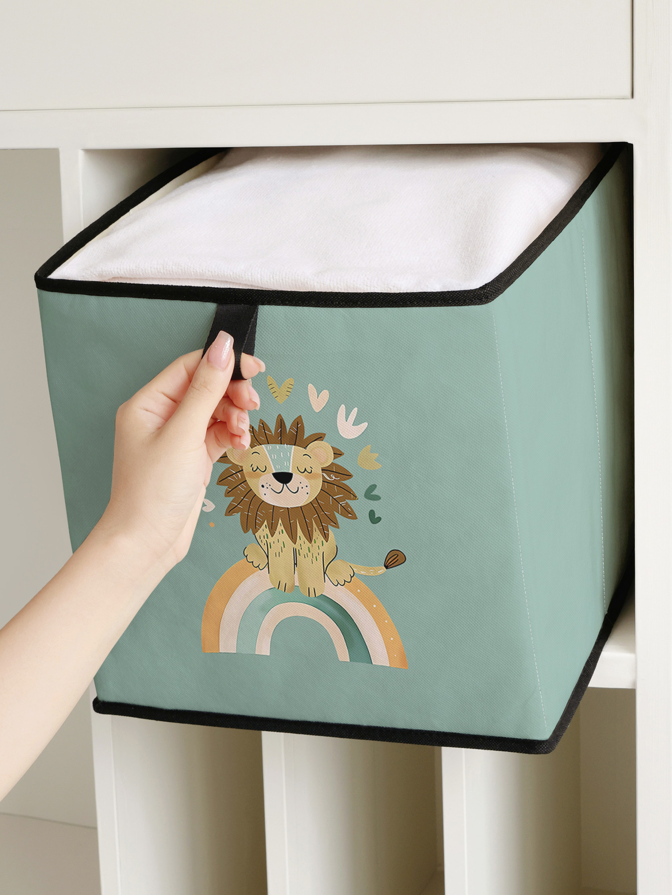 صندوق تخزين قابل للطي بتصميم أ - مراجعة Closet Organizer Baby وسعره