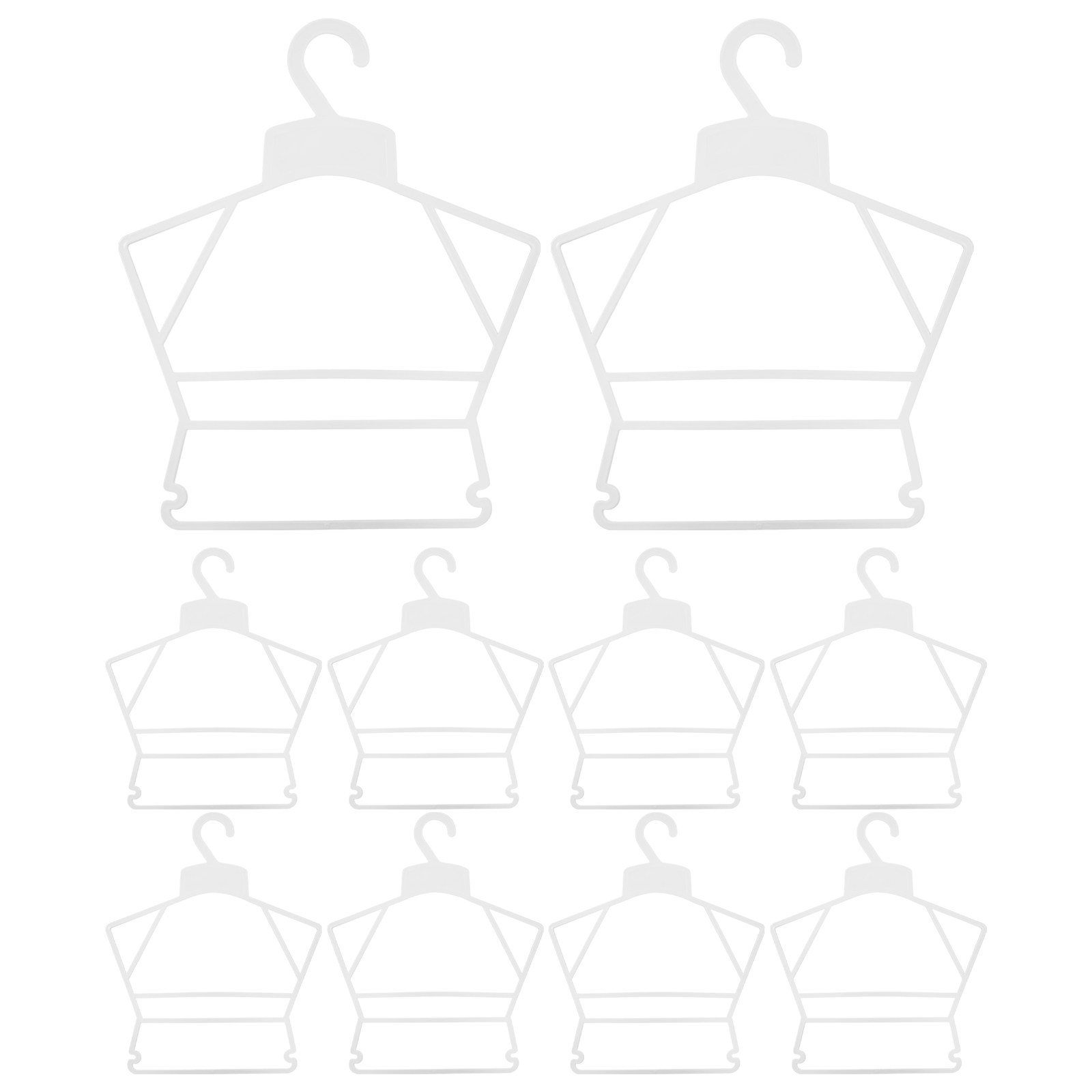 شماعات ملابس بلاستيكية متينة ل - مراجعة Closet Organizer Baby وسعره