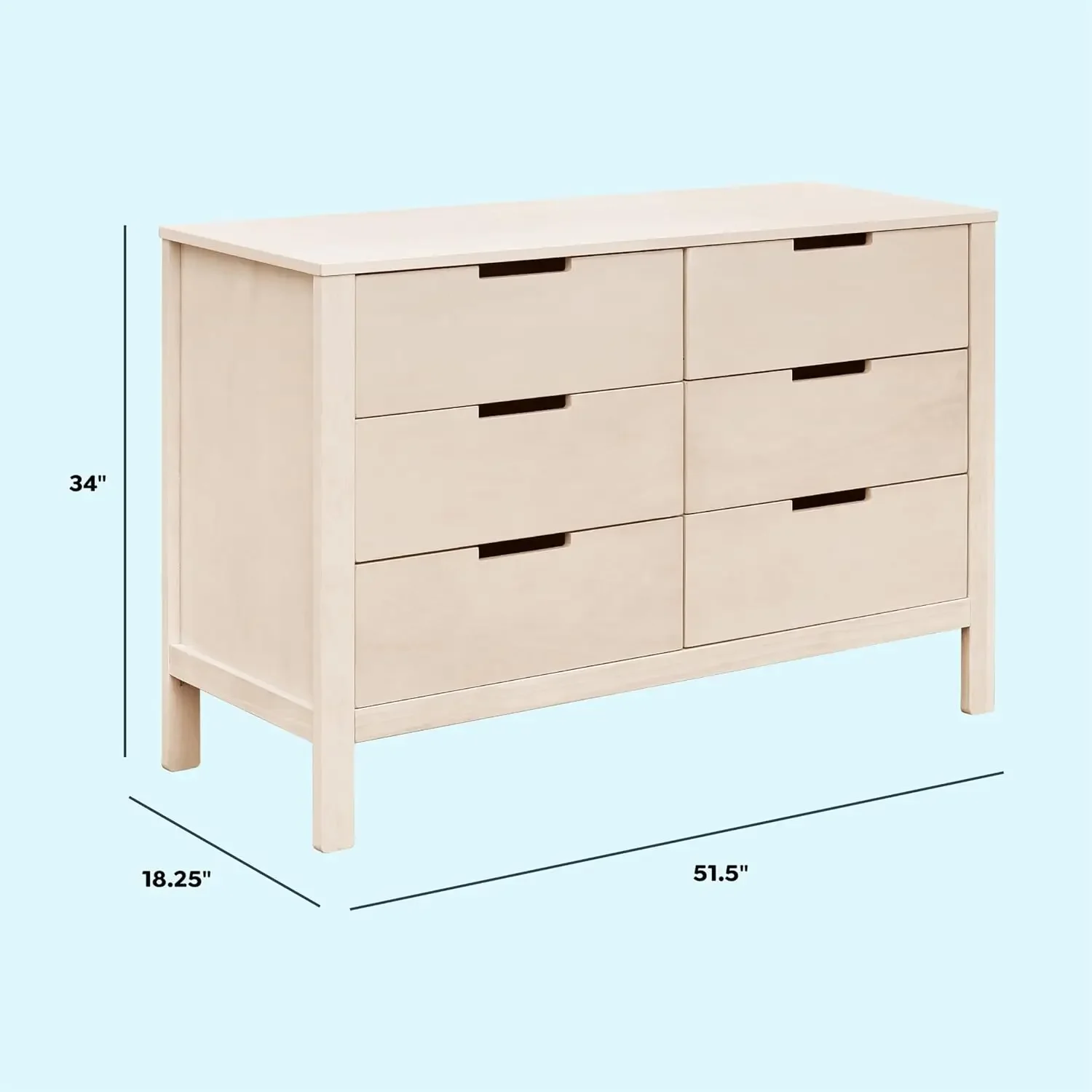 خزانة ذات أدراج مزدوجة للحضانة - مراجعة Baby Nursery Dresser وسعره