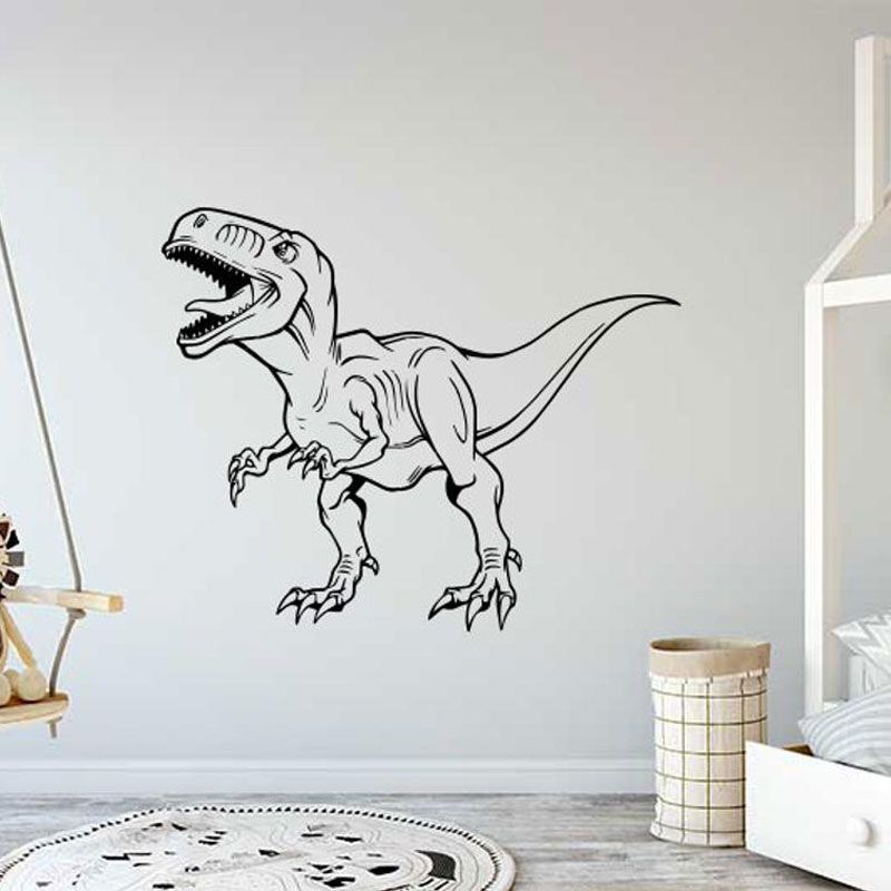 ديناصور دينو T-Rex الحيوان غرف - مراجعة Baby Nursery Wallpaper وسعره