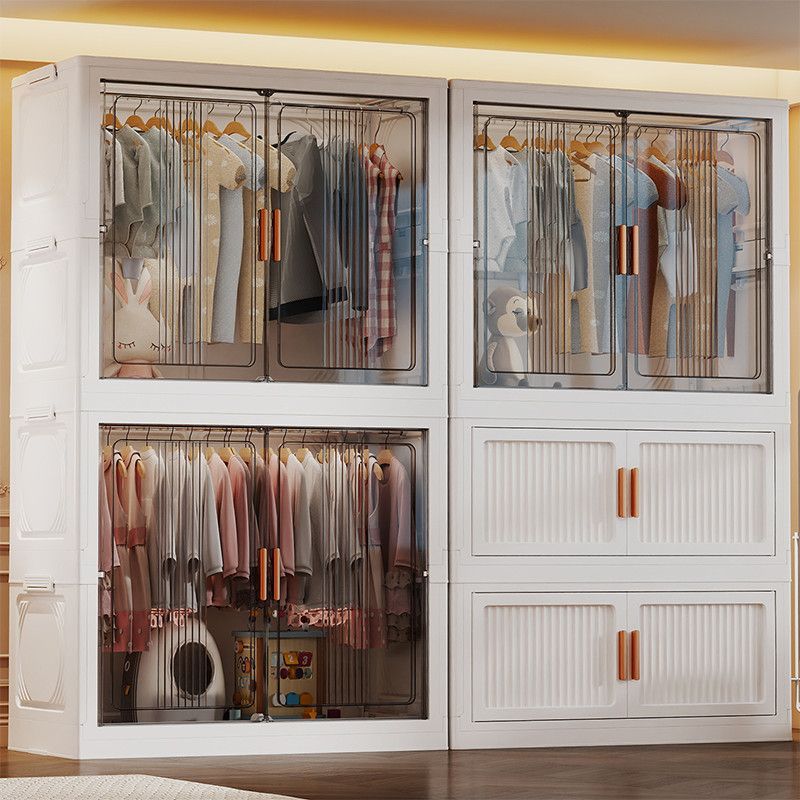 خزانة تخزين قابلة للطي لملابس  - مراجعة Closet Organizer Baby وسعره