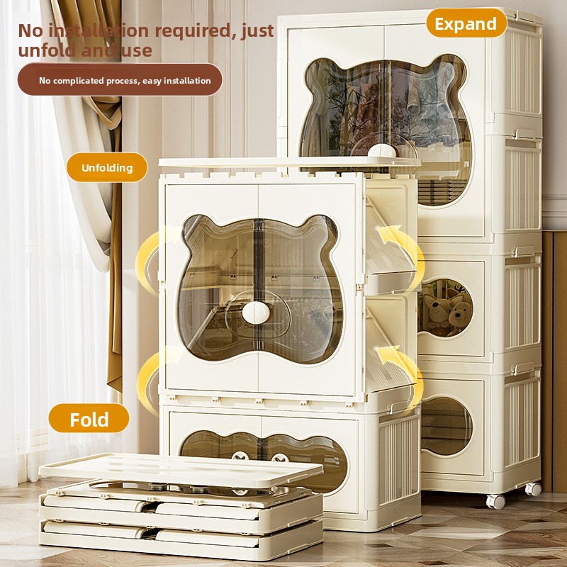 خزانة تخزين للأطفال سهلة الترك - مراجعة Closet Organizer Baby وسعره