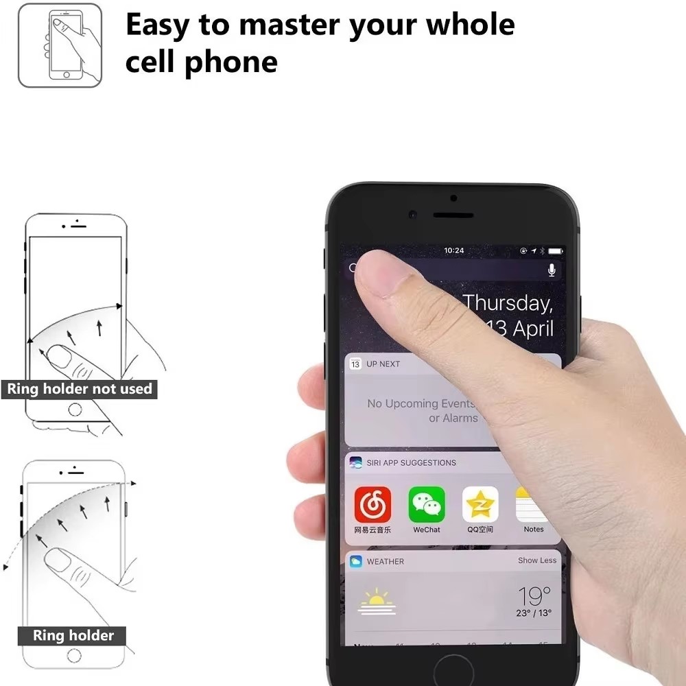 حامل هاتف محمول على شكل خاتم ل - مراجعة Mobile Hanger Arm وسعره