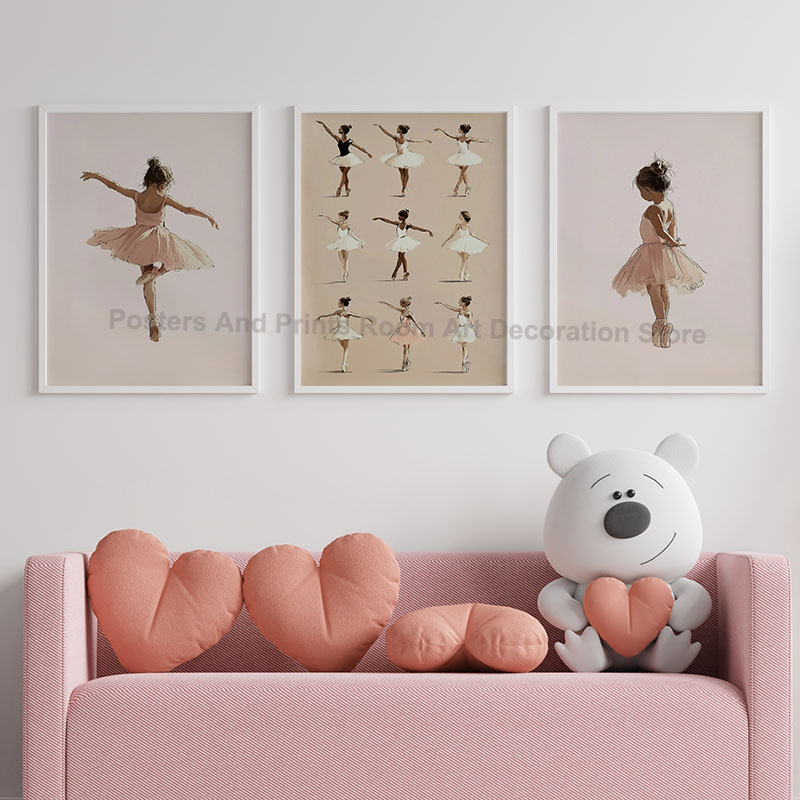 لوحة فنية حديثة لغرفة الأطفال  - مراجعة Baby Nursery Pink وسعره