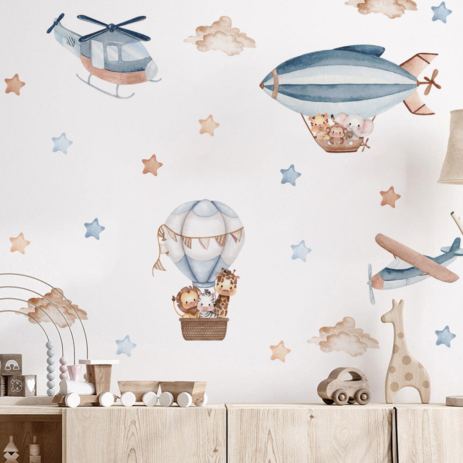 ملصقات حائط على شكل حيوانات بأ - مراجعة Baby Nursery Wallpaper وسعره