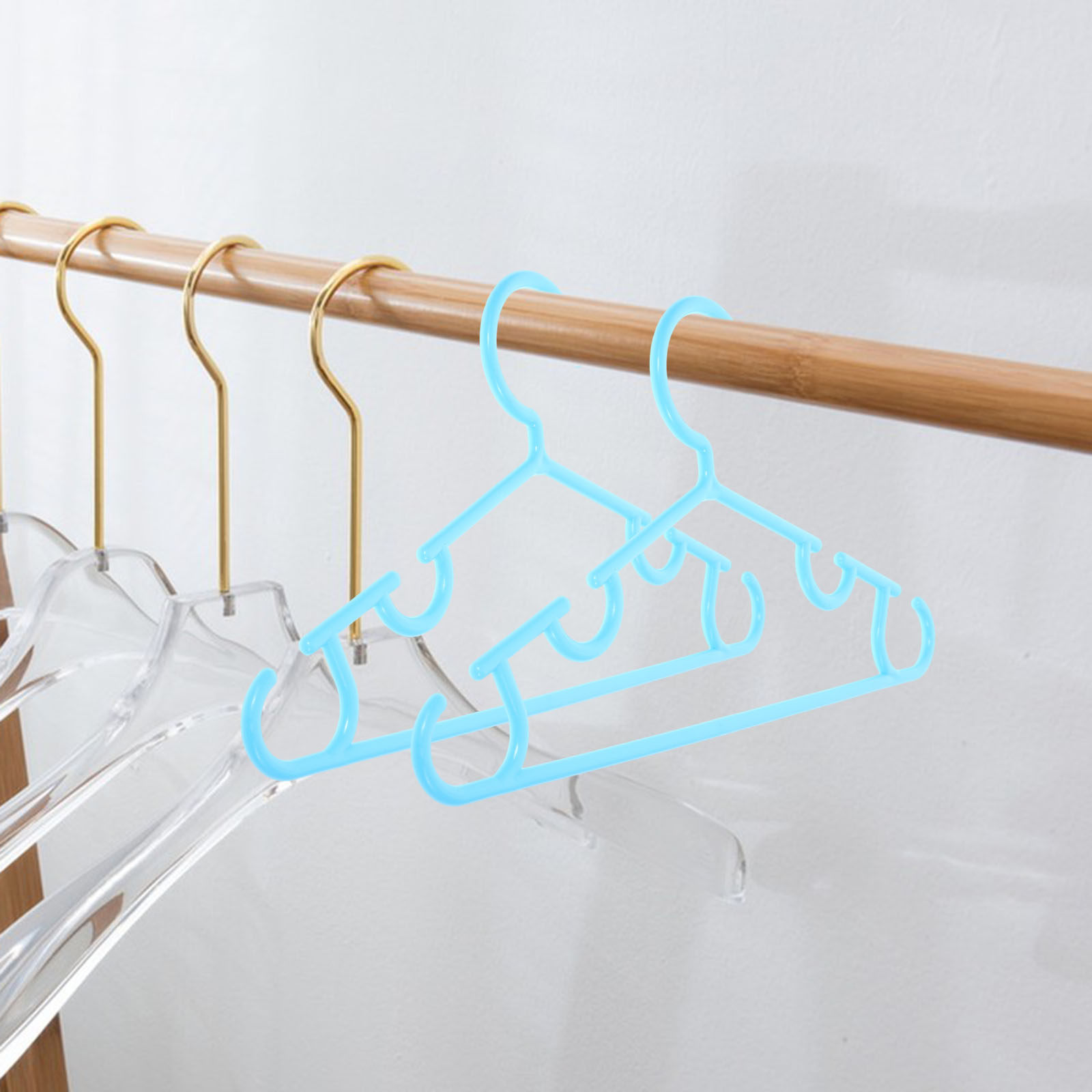 10 قطع من علاقات الملابس البلا - مراجعة Closet Organizer Baby وسعره