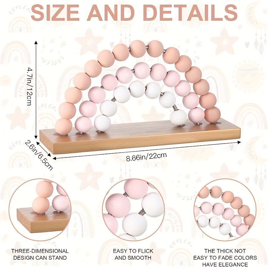 قوس قزح فتاة ثلاثية الأبعاد دي - مراجعة Baby Nursery Pink وسعره