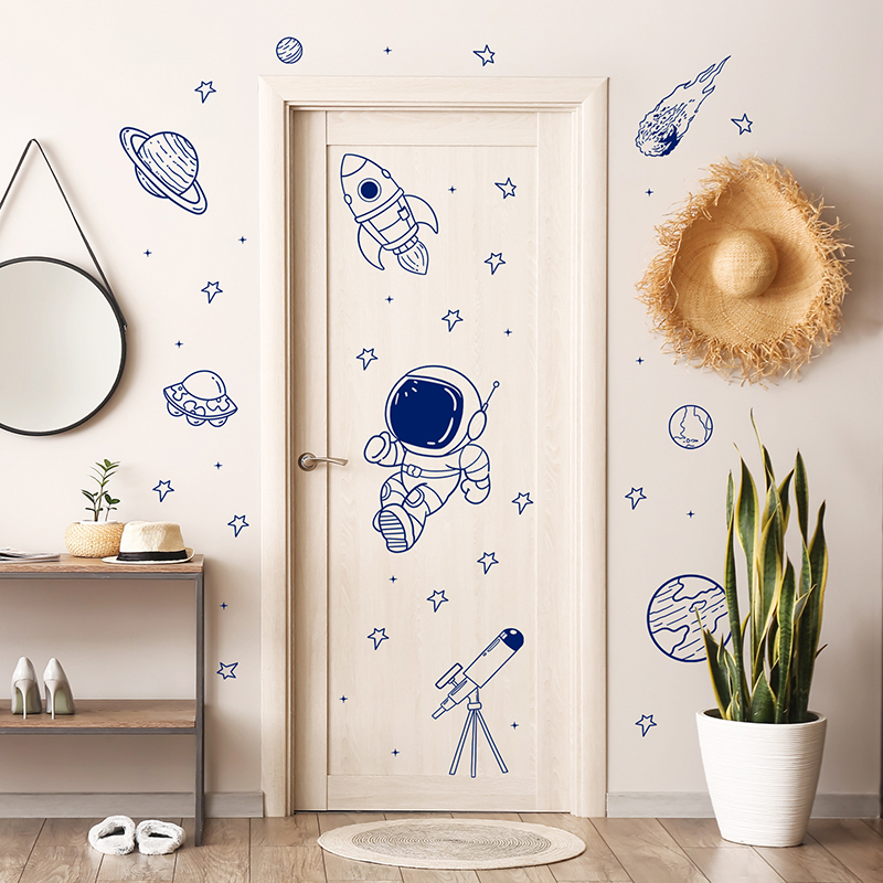 ملصق حائط على شكل كارتون يونيف - مراجعة Baby Nursery Wallpaper وسعره