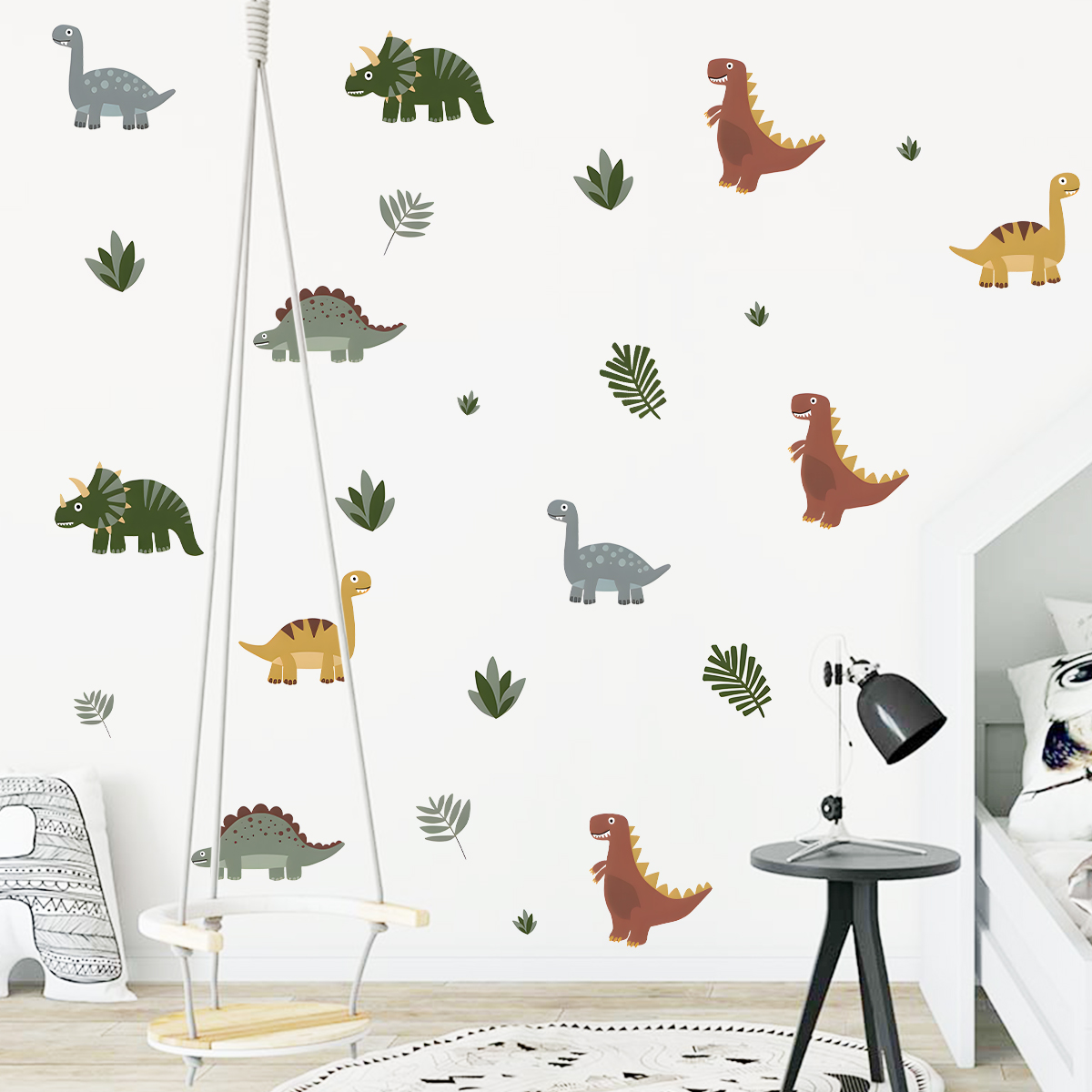ملصقات حائط على شكل حيوانات عل - مراجعة Baby Nursery Wallpaper وسعره