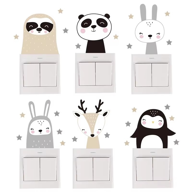 ملصقات جدارية لطيفة على شكل حي - مراجعة Baby Nursery Wallpaper Girl وسعره