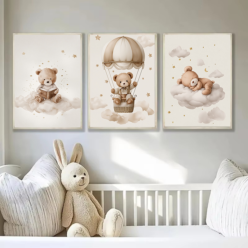 3 قطعة/المجموعة البوهيمي دمية  - مراجعة Baby Nursery Artwork وسعره