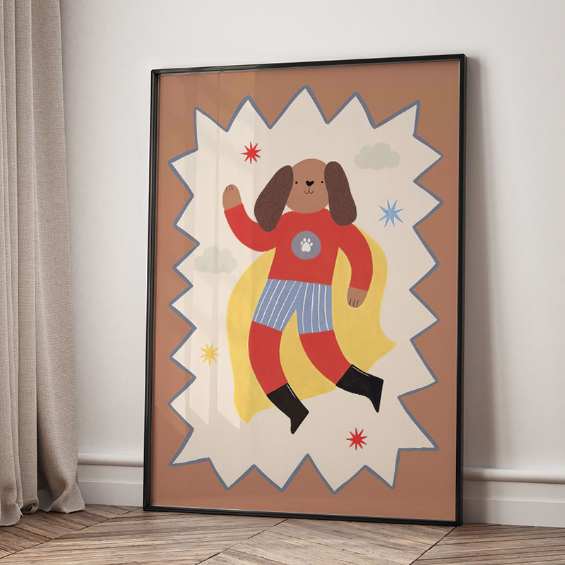 لوحات فنية كرتونية مضحكة ورائع - مراجعة Baby Nursery Artwork وسعره